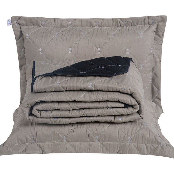 Kit Cobre Leito Casal Padrão Renove Bordado Hipercal 400 Fios