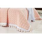 Kit Cobre Leito Casal Queen 03 Peças Bordado Percal 250 Fios