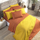 Kit Cobre Leito Casal/queen 3 Peças Micropercal 200 Fios Dupl