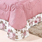 Kit Cobre Leito Casal Queen Elegance 03 Peças Rosê 2,60m X 2,