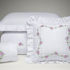 Kit Cobre Leito Casal Queen Holambra 06 Peças Tecido Percal 2