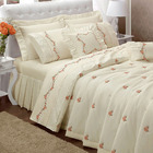 Kit Cobre Leito Casal Queen Holambra 06 Peças Tecido Percal 2