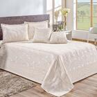 Kit Cobre Leito Casal Queen Madri Tecido Grosso Folhas 7 Peça