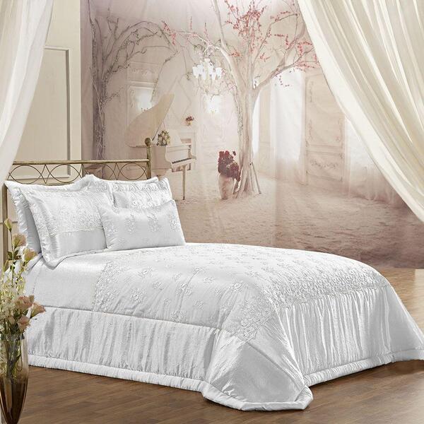 Kit Cobre Leito Casal Queen Nobreza Alto Padrão Seda Amassada