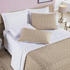 Kit Cobre Leito Celine Solteiro Dupla Face Micropercal 200 Fi