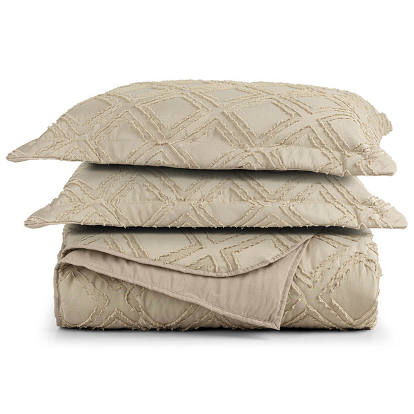 Kit Cobre Leito Colcha Adele Queen Dupla Face Micropercal 300