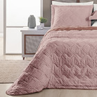 Kit Cobre Leito Colcha Adele Solteiro Dupla Face Micropercal