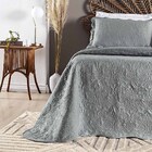 Kit Cobre Leito Colcha Adventure King Dupla Face - Cinza - 10