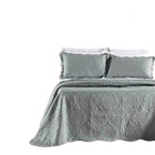 Kit Cobre Leito Colcha Adventure King Dupla Face - Cinza - 10