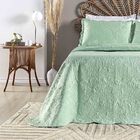 Kit Cobre Leito Colcha Adventure King Dupla Face - Verde - 10