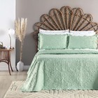 Kit Cobre Leito Colcha Adventure Solteiro Dupla Face - Verde