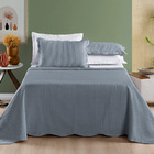 Kit Cobre Leito Colcha Alba King Dots Microfibra Dupla Face L