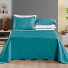 Kit Cobre Leito Colcha Alba King Square Microfibra Dupla Face