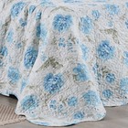 Kit Cobre Leito Colcha Allegra Casal Padrão Dupla Face 3 Peça