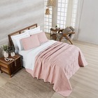 Kit Cobre Leito Colcha Arcos Casal Padrão Dupla Face Matelado