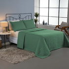 Kit Cobre Leito Colcha Bellini Queen Dupla Face Percal 300 Fi