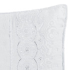 Kit Cobre Leito Colcha Bouclê Casal Padrão Laise Bordada Micr