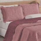 Kit Cobre Leito Colcha Bouti Lisa Dupla Face Queen 3 Peças -