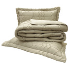 Kit Cobre Leito Colcha Casa Scarpa Prestige Casal Padrão Text