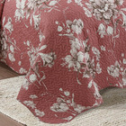 Kit Cobre Leito Colcha Casal Boutik Dupla Face - Isa - 100% P