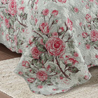 Kit Cobre Leito Colcha Casal Boutik Dupla Face - Stella - 100