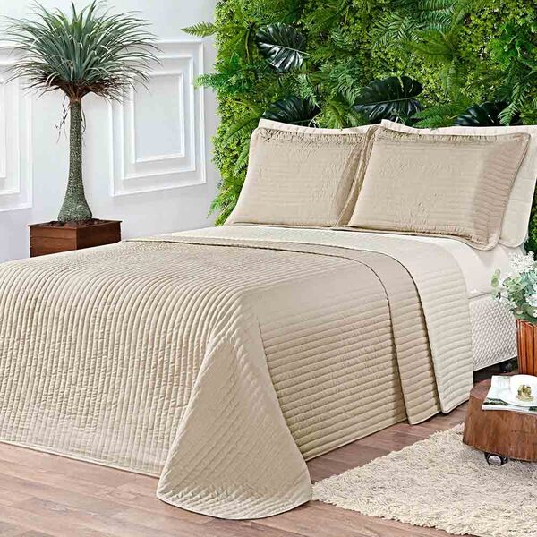 Kit Cobre Leito Colcha Celeste King 03 Peças Dupla Face Micro