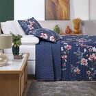 Kit Cobre Leito Colcha Celi Casal Padrão Dupla Face Microperc