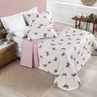 Kit Cobre Leito Colcha Celi King Dupla Face Micropercal 200 F