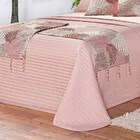 Kit Cobre Leito Colcha Charlote Queen 08 Peças Dupla Face Xal