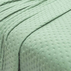 Kit Cobre Leito Colcha Claire King Dupla Face Toque De Pluma