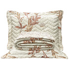 Kit Cobre Leito Colcha Classics King Dupla Face Percal 300 Fi