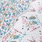 Kit Cobre Leito Colcha Colby Queen Micropercal 200 Fios Dupla