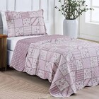 Kit Cobre Leito Colcha Daily Solteiro 2 Peças Matelado Ultras