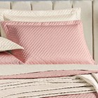 Kit Cobre Leito Colcha Delicato Queen Percal Acetinado + Micr