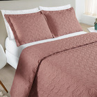 Kit Cobre Leito Colcha Desirée King Bordado Micropercal 200 F