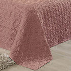 Kit Cobre Leito Colcha Desirée King Bordado Micropercal 200 F