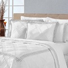 Kit Cobre Leito Colcha France Queen 5 Peças Micropercal 200 F