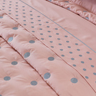 Kit Cobre Leito Colcha Garland Super King 100% Algodão 400 Fi