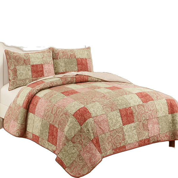 Kit Cobre Leito Colcha King Boutik Dupla Face - Estampa 47 -