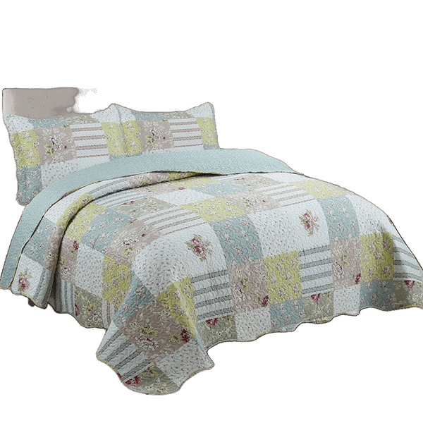 Kit Cobre Leito Colcha King Boutik Dupla Face - Maite - 100%