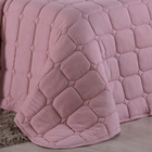 Kit Cobre Leito Colcha Livorno Casal Padrão Acolchoado Fofo M