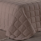 Kit Cobre Leito Colcha Livorno King Acolchoado Fofo Macio Mal