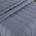 Kit Cobre Leito Colcha Livorno King Acolchoado Fofo Macio Mal