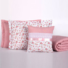 Kit Cobre Leito Colcha Mariele Solteiro Infantil Poá 180 Fios