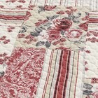 Kit Cobre Leito Colcha Marina Queen 03 Peças Piquet Matelado