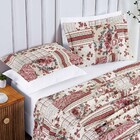 Kit Cobre Leito Colcha Marina Solteiro 2 Peças Piquet Matelad