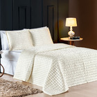 Kit Cobre Leito Colcha Megane Casal Cetim Charmousse 3 Peças