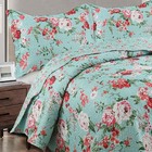 Kit Cobre Leito Colcha Mix Casal Padrão Estampado Dupla Face