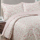 Kit Cobre Leito Colcha Mix Casal Padrão Estampado Dupla Face