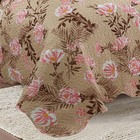 Kit Cobre Leito Colcha Mix Queen Estampado Dupla Face Floral